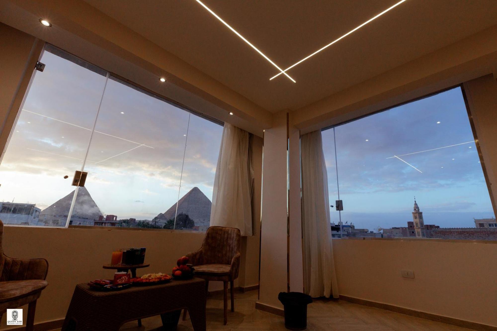 Queen Ash Pyramid View Inn Kafrat al Jabal Luaran gambar