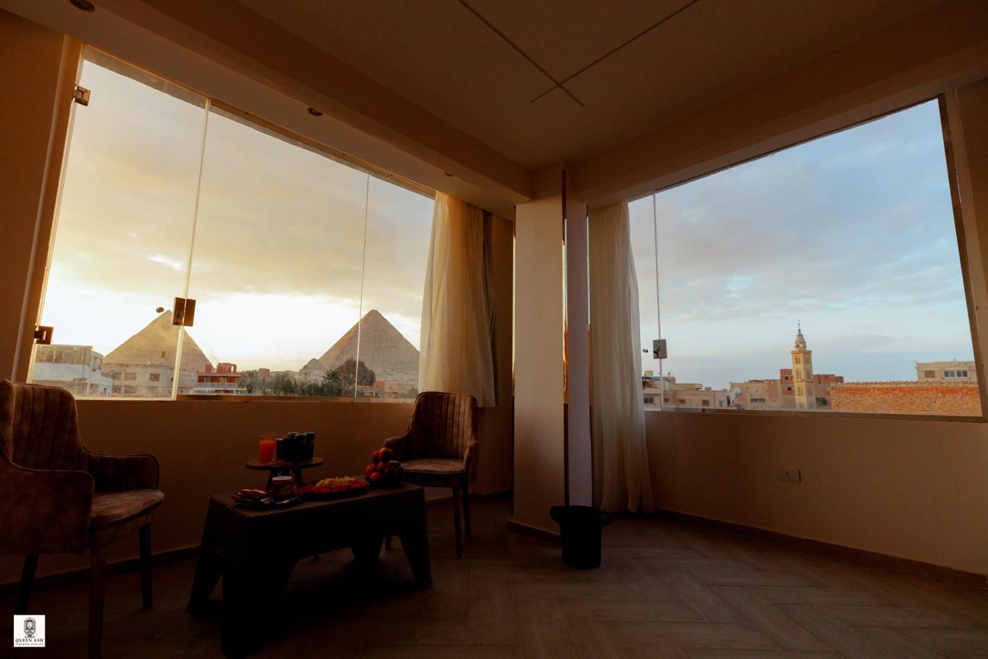 Queen Ash Pyramid View Inn Kafrat al Jabal Luaran gambar