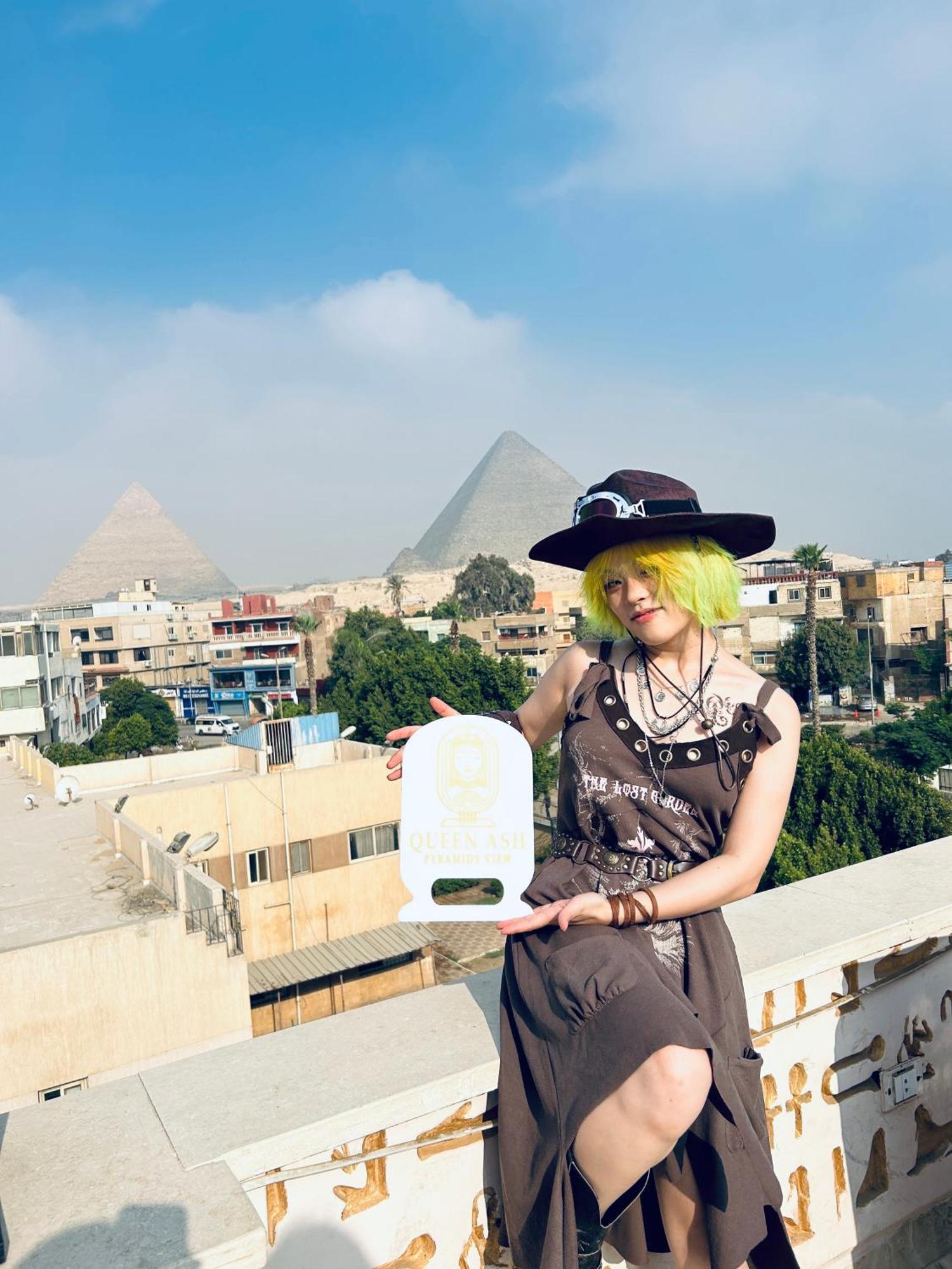 Queen Ash Pyramid View Inn Kafrat al Jabal Luaran gambar