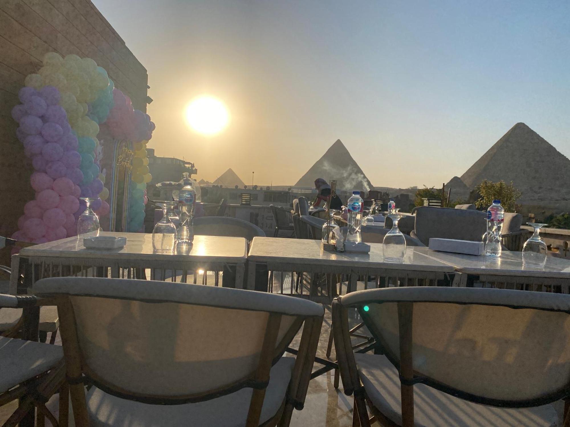 Queen Ash Pyramid View Inn Kafrat al Jabal Luaran gambar