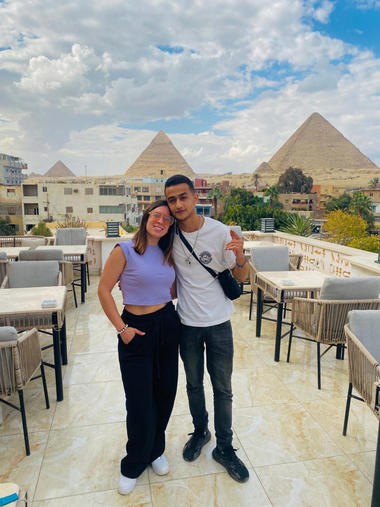 Queen Ash Pyramid View Inn Kafrat al Jabal Luaran gambar