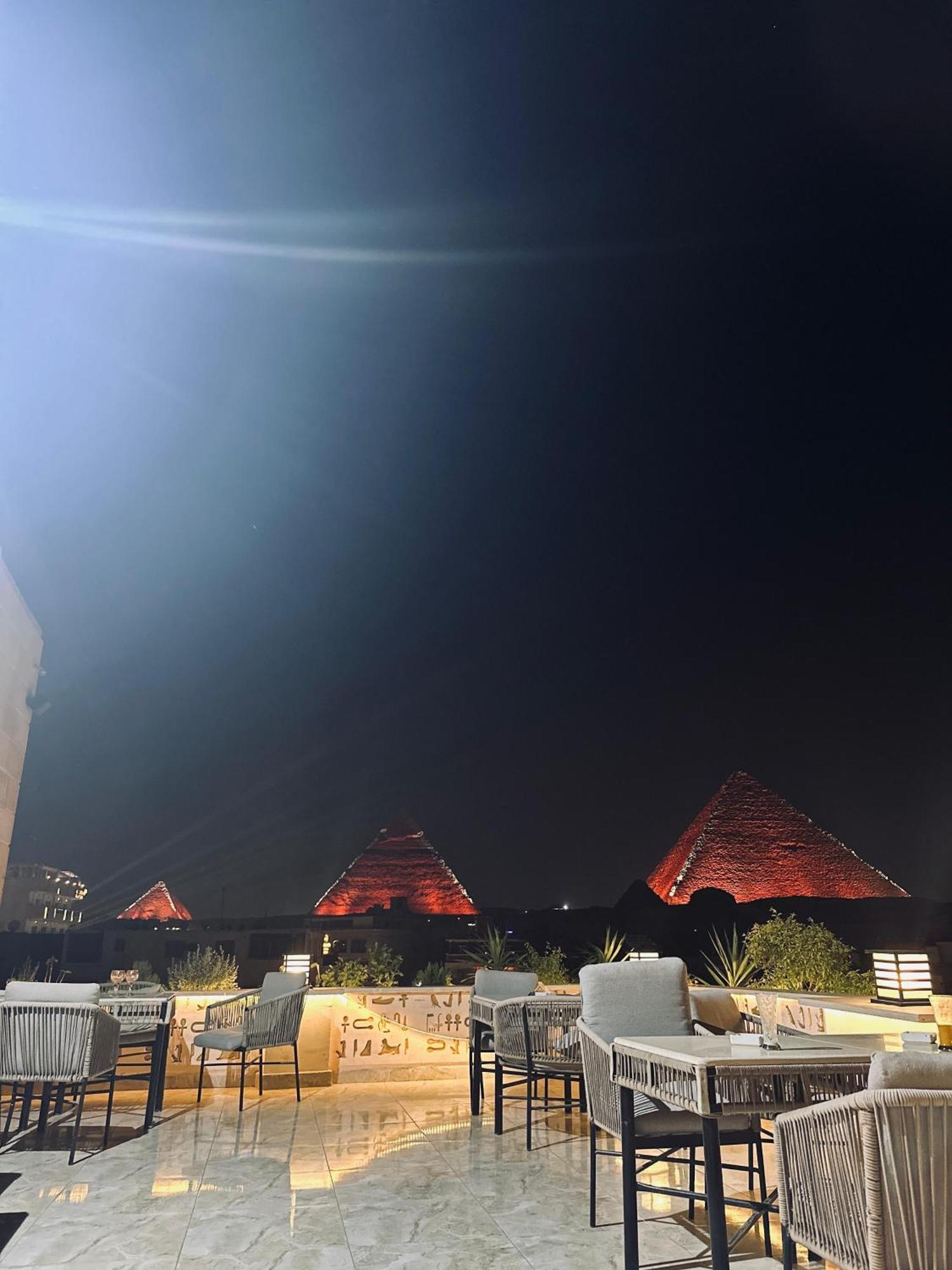 Queen Ash Pyramid View Inn Kafrat al Jabal Luaran gambar